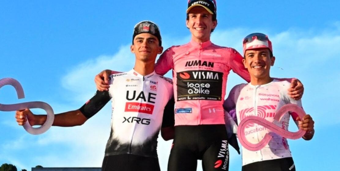 ISAAC DEL TORO, SUBCAMPEÓN EN GIRO DE ITALIA
