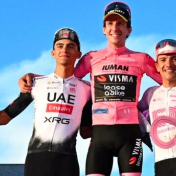 ISAAC DEL TORO, SUBCAMPEÓN EN GIRO DE ITALIA