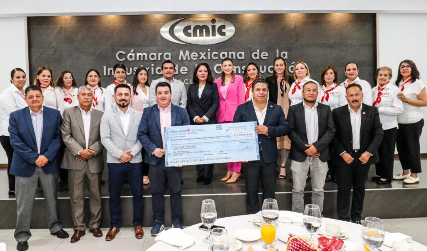DONA CMIC MÁS DE 2.5 MDP A SEDIF PARA PROYECTO DE CASA HOGAR DE JÓVENES