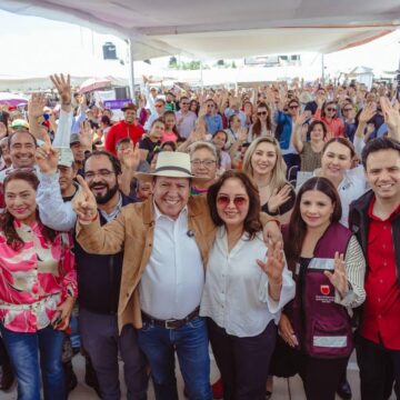 LLEVA GOBERNADOR DAVID MONREAL ÁVILA GRAN JORNADA INTEGRAL DE PAZ Y BIENESTAR A LA COMARCA, GUADALUPE