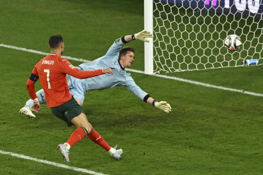 CRISTIANO LLEVA A PORTUGAL A FINAL DE LIGA DE NACIONES CON SU 1RA VICTORIA SOBRE ALEMANIA EN 25 AÑOS