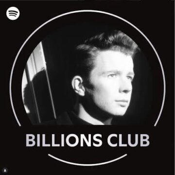 RICK ASTLEY DE ROMPE RÉCORD EN SPOTIFY; ALCANZA MIL MILLONES DE REPRODUCCIONES CON “TOGETHER FOREVER”