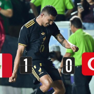 MÉXICO VENCE A TURQUÍA EN AMISTOSO CON GOL DE ORBELÍN PINEDA