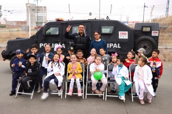 PARTICIPA POLICÍA DE ZACATECAS CAPITAL, EN DÍA DE LAS PROFESIONES DEL COLEGIO IDALTU