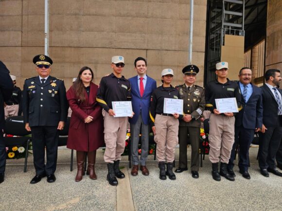 EGRESAN 115 CADETES DEL BACHILLERATO GENERAL MILITAR