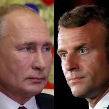 MACRON Y PUTIN HABLAN POR PRIMERA VEZ EN TRES AÑOS DURANTE DOS HORAS SOBRE UCRANIA