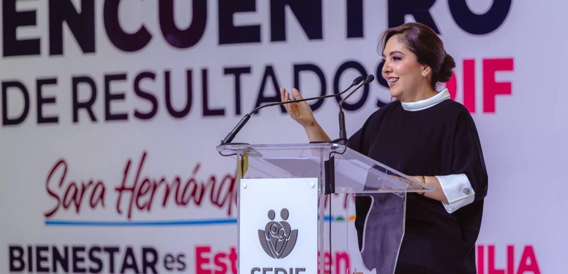 SARA HERNÁNDEZ, PRESIDENTA HONORÍFICA DEL SEDIF, PRESENTA SU SEGUNDO ENCUENTRO DE RESULTADOS
