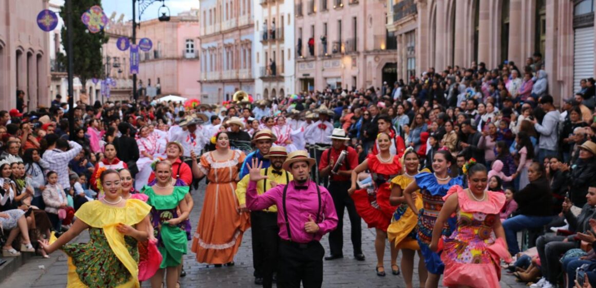 ZACATECAS SE VISTE DE COLOR Y TRADICIÓN CON LA INAUGURACIÓN DEL 28 FESTIVAL ZACATECAS DEL FOLCLOR INTERNACIONAL