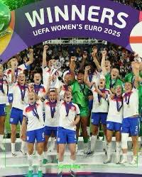 INGLATERRA VENCE EN PENALES A ESPAÑA Y ES BICAMPEONA DE LA EUROCOPA FEMENIL 2025