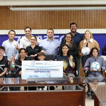 APOYA MIGUEL VARELA EL TALENTO DE ATLETAS LOCALES EN LA CAPITAL