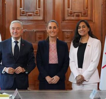 MÉXICO CON CANADÁ REFORZARÁN DIÁLOGO BILATERAL PARA COORDINAR ESTRATEGIAS ANTE ARANCELES DE TRUMP MÉXICO CON CANADÁ REFORZARÁN DIÁLOGO BILATERAL PARA COORDINAR ESTRATEGIAS ANTE ARANCELES DE TRUMP