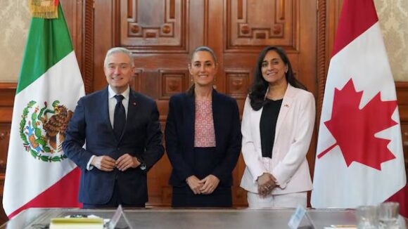 MÉXICO CON CANADÁ REFORZARÁN DIÁLOGO BILATERAL PARA COORDINAR ESTRATEGIAS ANTE ARANCELES DE TRUMP