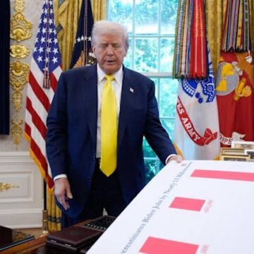 DONALD TRUMP: «MILES DE MILLONES DE DÓLARES EN ARANCELES FLUYEN YA HACIA ESTADOS UNIDOS»