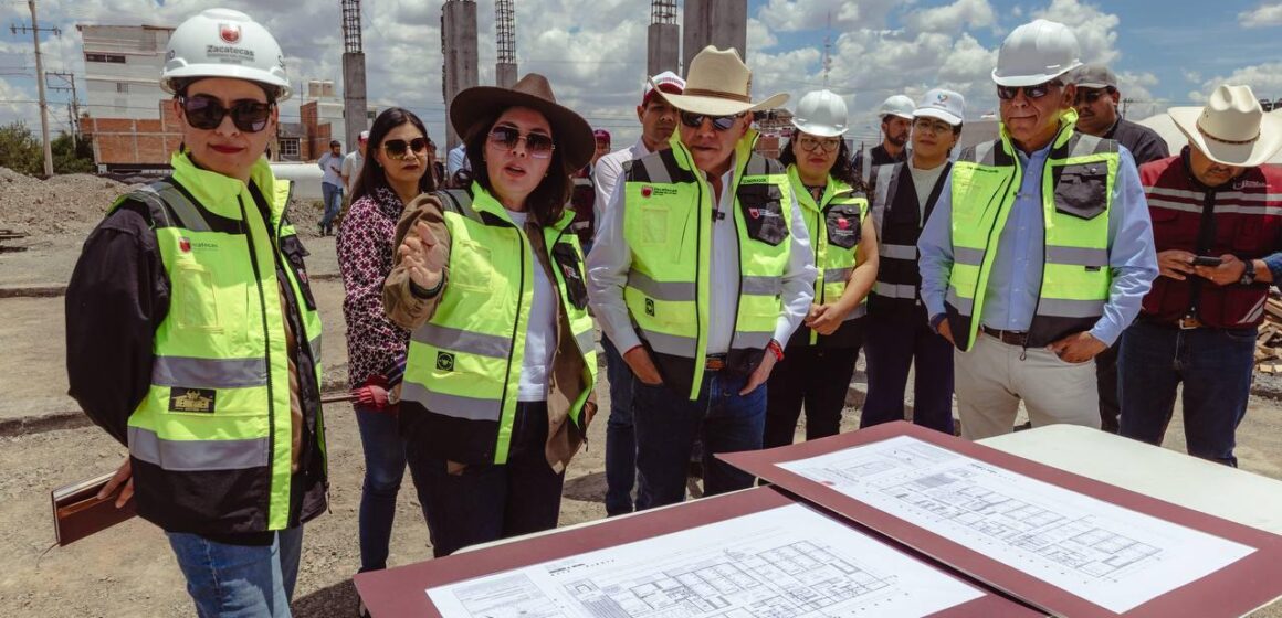 SUPERVISA GOBERNADOR DAVID MONREAL AVANCES EN CONSTRUCCIÓN DE CASA CUNA SEMILLITAS, EN GUADALUPE