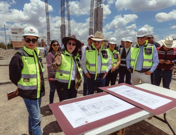 SUPERVISA GOBERNADOR DAVID MONREAL AVANCES EN CONSTRUCCIÓN DE CASA CUNA SEMILLITAS, EN GUADALUPE
