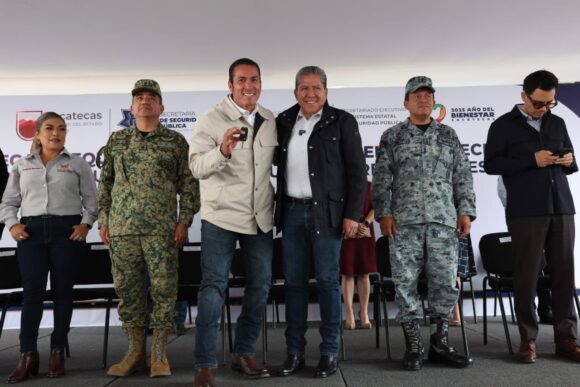 ENTREGA GOBERNADOR DAVID MONREAL EQUIPAMIENTO A CORPORACIONES DE SEGURIDAD DE REGIÓN SURESTE POR MÁS DE 81.2 MDP