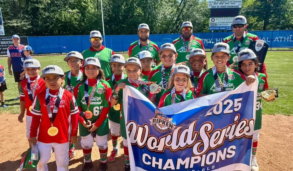 MÉXICO CONQUISTA EL TÍTULO MUNDIAL DE BEISBOL INFANTIL EN LA CAL RIPKEN WORLD SERIES