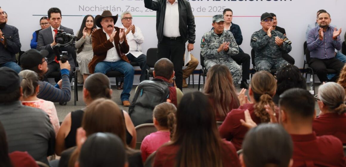 FORTALECE GOBERNADOR DAVID MONREAL CON EQUIPAMIENTO E INFRAESTRUCTURA DE SEGURIDAD PÚBLICA A LA REGIÓN SUR I; INVIERTE 32.8 MILLONES DE PESOS