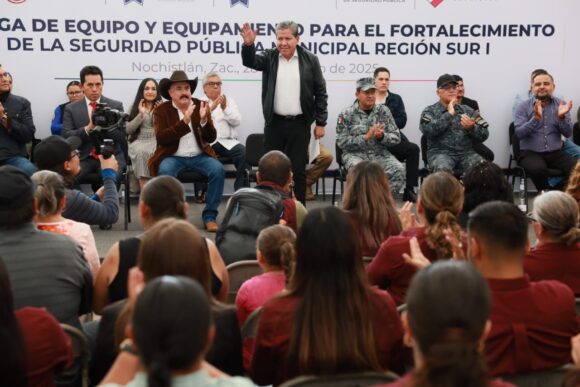 FORTALECE GOBERNADOR DAVID MONREAL CON EQUIPAMIENTO E INFRAESTRUCTURA DE SEGURIDAD PÚBLICA A LA REGIÓN SUR I; INVIERTE 32.8 MILLONES DE PESOS