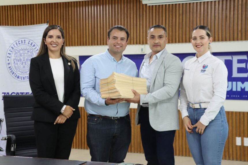 LOGRA EL AYUNTAMIENTO DE ZACATECAS LA REGULARIZACIÓN DE PROPIEDADES PARA 91 FAMILIAS EN EL JARALILLO