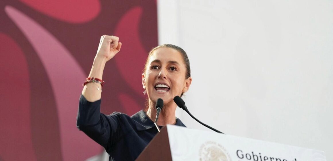 SHEINBAUM TERMINA INÉDITA GIRA POR NUEVE ESTADOS POR SU PRIMER INFORME DE GOBIERNO.