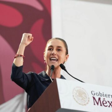 SHEINBAUM TERMINA INÉDITA GIRA POR NUEVE ESTADOS POR SU PRIMER INFORME DE GOBIERNO.