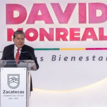 RINDE GOBERNADOR DAVID MONREAL CUARTO INFORME DE RESULTADOS CON SEGURIDAD PARA LA TRANSFORMACIÓN DE ZACATECAS