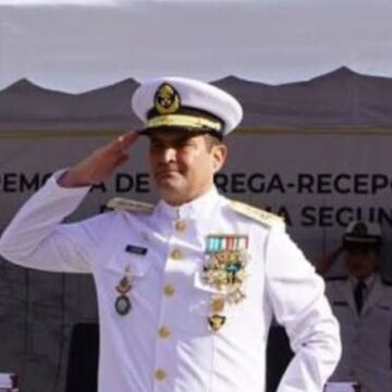 CAPTURAN AL MÁS ALTO CARGO NAVAL DE LA HISTORIA EN MÉXICO, EL VICEALMIRANTE MANUEL ROBERTO FARÍAS LAGUNA