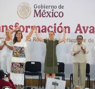 SHEINBAUM ANUNCIA OBRAS EN EDUCACIÓN Y SALUD EN QUINTANA ROO SHEINBAUM ANUNCIA OBRAS EN EDUCACIÓN Y SALUD EN QUINTANA ROO