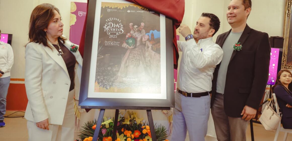 PRESENTAN GOBIERNO Y CANACO FESTIVAL DE DÍA DE MUERTOS 2025; VERACRUZ, CONCURSOS, CULTURA Y YURI EN CONCIERTO