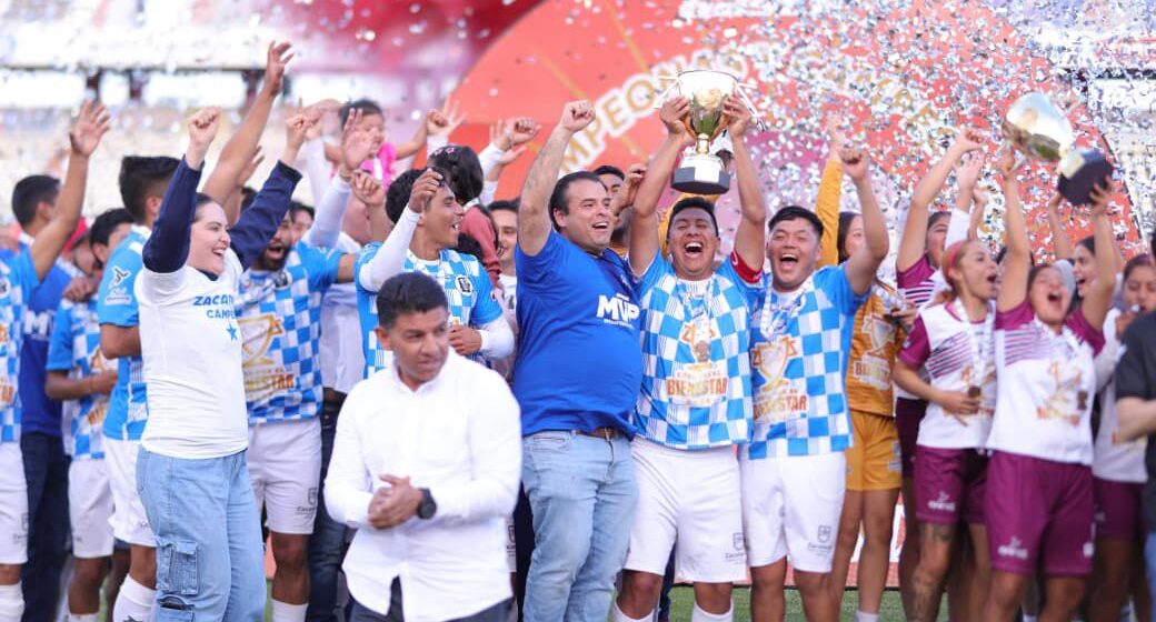 ZACATECAS CAPITAL SE CORONA CAMPEÓN DE LA COPA POR EL BIENESTAR 2025