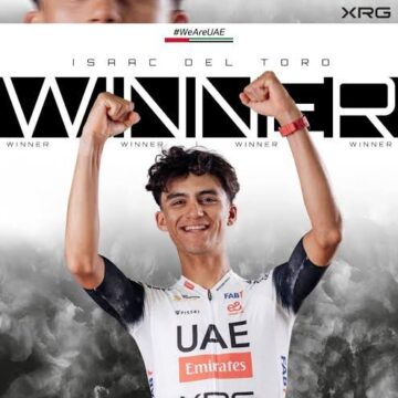 ¡IMPARABLE! ISAAC DEL TORO TRIUNFA EN EL GIRO DE EMILIA