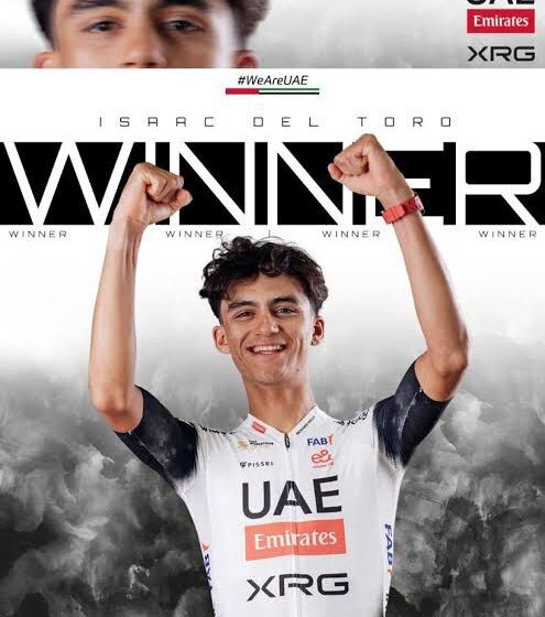 ¡IMPARABLE! ISAAC DEL TORO TRIUNFA EN EL GIRO DE EMILIA