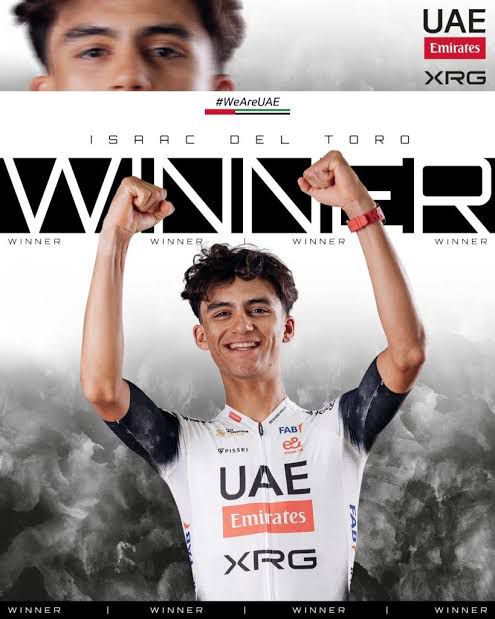 ¡IMPARABLE! ISAAC DEL TORO TRIUNFA EN EL GIRO DE EMILIA