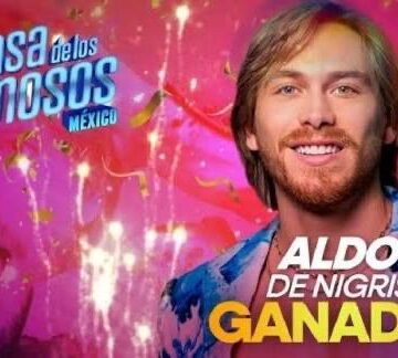 ALDO DE NIGRIS GANA LA CASA DE LOS FAMOSOS MÉXICO