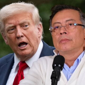 TRUMP CALIFICA A PETRO DE «MATÓN» Y SUSPENDE TODOS LOS PAGOS A COLOMBIA