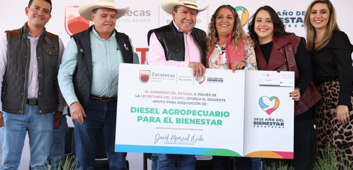 GARANTIZA GOBERNADOR DAVID MONREAL ÁVILA APOYOS AL CAMPO