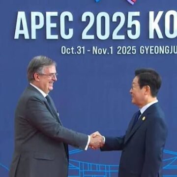 MÉXICO ALBERGARÁ LA CUMBRE DEL APEC EN 2028, CONFIRMA MARCELO EBRARD