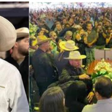 MILES DESPIDEN A CARLOS MANZO EN FUNERAL PÚBLICO EN URUAPAN
