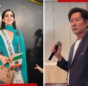 FÁTIMA BOSCH, MISS MÉXICO 2025, ES HUMILLADA POR EL PRESIDENTE DE MISS UNIVERSO TAILANDIA. DESPUÉS SE DISCULPA EN REDES