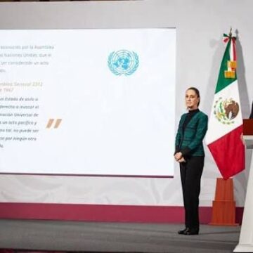 NO HABRÁ GUERRA, NI INJERENCISMO DE EU EN MICHOACÁN, CREAREMOS UNA ESTRATEGIA INTEGRAL DE PAZ: SHEINBAUM