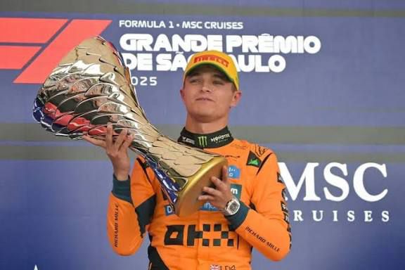 F1: LANDO NORRIS GANA EL GRAN PREMIO DE BRASIL F1: LANDO NORRIS GANA EL GRAN PREMIO DE BRASIL
