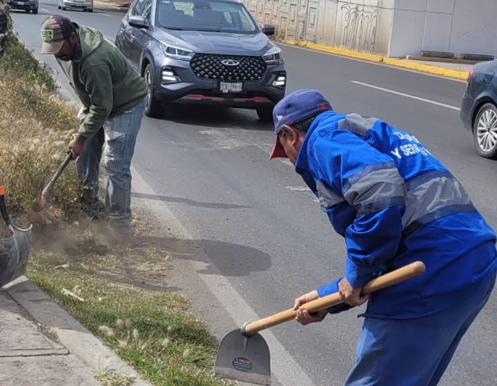 IMPULSA LA CAPITAL OPERATIVO DE LIMPIEZA Y DESHIERBE TRAS TEMPORADA DE LLUVIAS PARA EVITAR RIESGOS