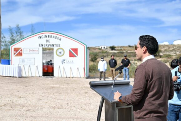 EN LA ESTRATEGIA DE PACIFICACIÓN DE ZACATECAS, INCINERAN NARCÓTICOS DECOMISADOS A GRUPOS DE LA DELINCUENCIA