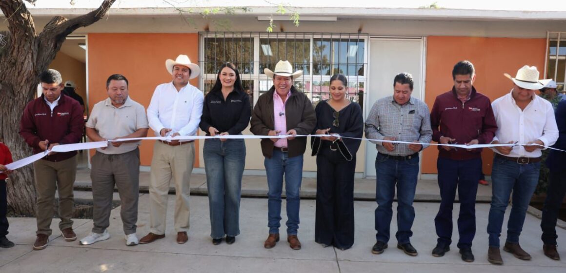 INAUGURA GOBERNADOR DAVID MONREAL OBRAS DE INFRAESTRUCTURA EDUCATIVA EN PRIMARIA “J. GUADALUPE VICTORIA” DE FRESNILLO