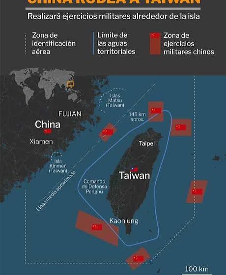 JAPÓN DESPLIEGA MISILES EN ISLA CERCANA A TAIWÁN EN MEDIO DE TENSIONES CON CHINA