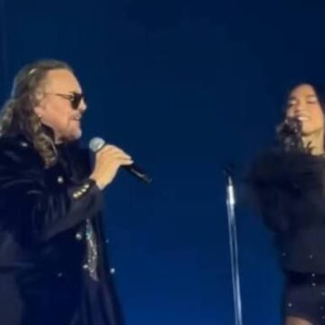 DUA LIPA ROCKEA CON FER DE MANÁ AL RITMO DE ‘“OYE MI AMOR” EN SU 2A NOCHE EN MÉXICO