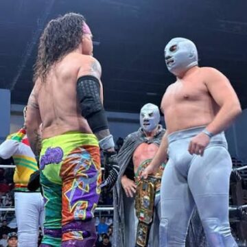 SANTO JUNIOR SE JUGARÁ LA MÁSCARA ANTE ÁNGEL BLANCO JR. EL 13 DE DICIEMBRE EN EL PALACIO DE LOS DEPORTES