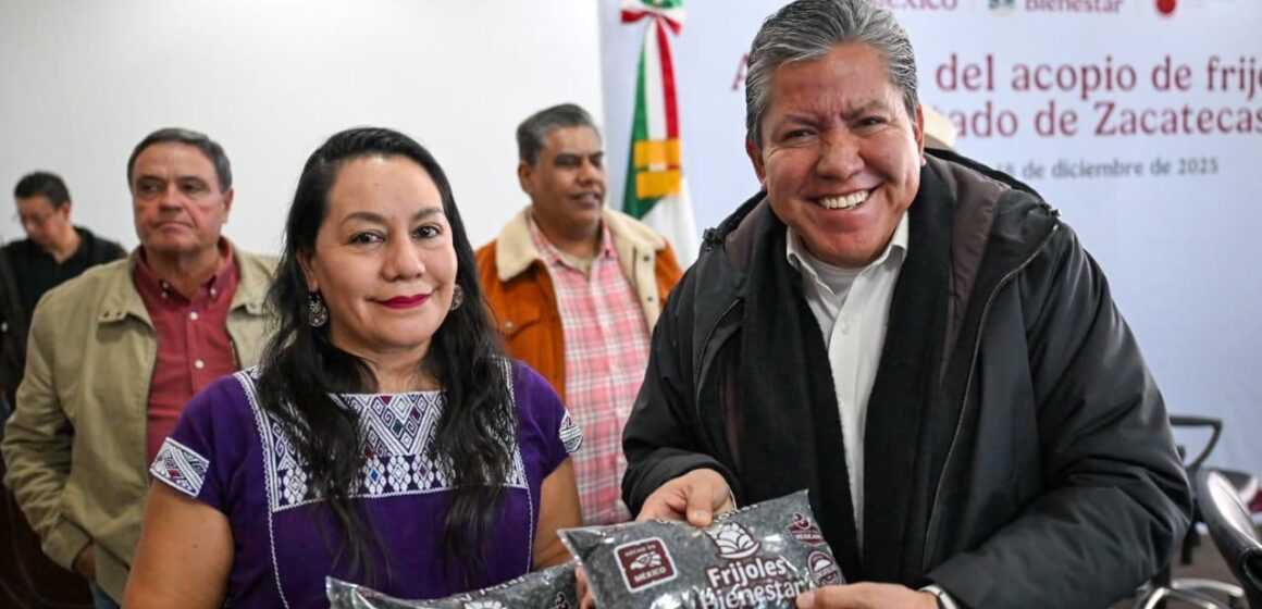 EL GOBERNADOR DAVID MONREAL, COMPROMETE AL GOBIERNO DE MÉXICO A ABRIR TOTALIDAD DE CENTROS DE ACOPIO DE FRIJOL HOY VIERNES
