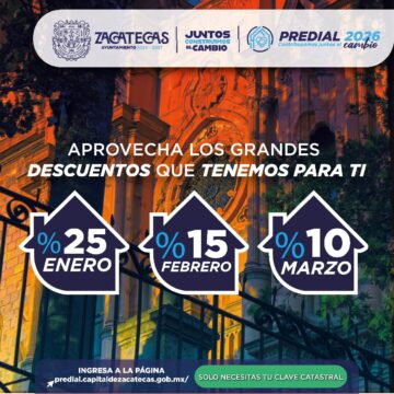 EL AYUNTAMIENTO CAPITALINO OFRECE DESCUENTOS Y MÚLTIPLES SEDES PARA EL PAGO DEL PREDIAL EL AYUNTAMIENTO CAPITALINO OFRECE DESCUENTOS Y MÚLTIPLES SEDES PARA EL PAGO DEL PREDIAL